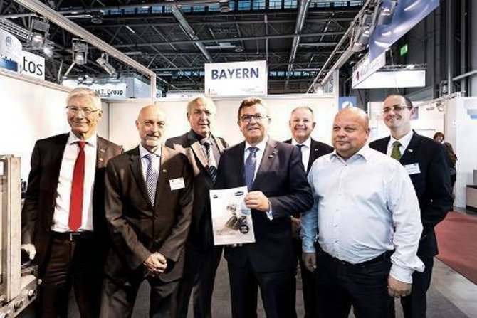 Bayern auf der 60. Internationalen Maschinenbaumesse in Brünn