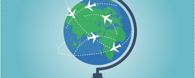 DAs Bild zeigt den Globus