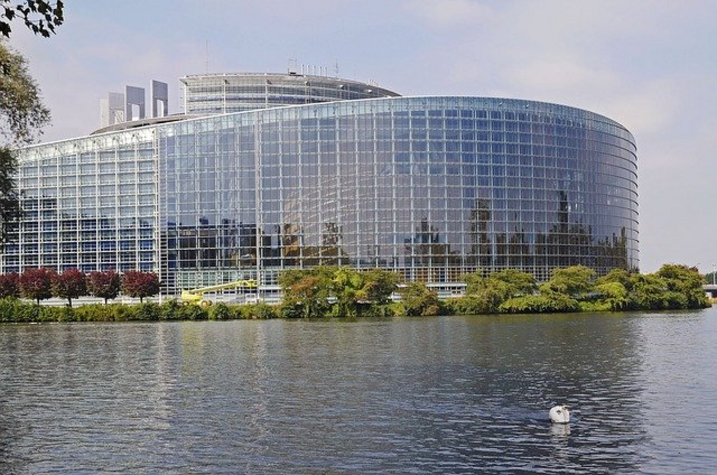 Das Bild zeigt das EU Parlament